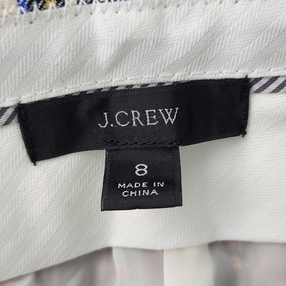 J. Crew Cameron slim crop pant in snowy Stewart tartan bi-stretch wool - Picture 7 of 9